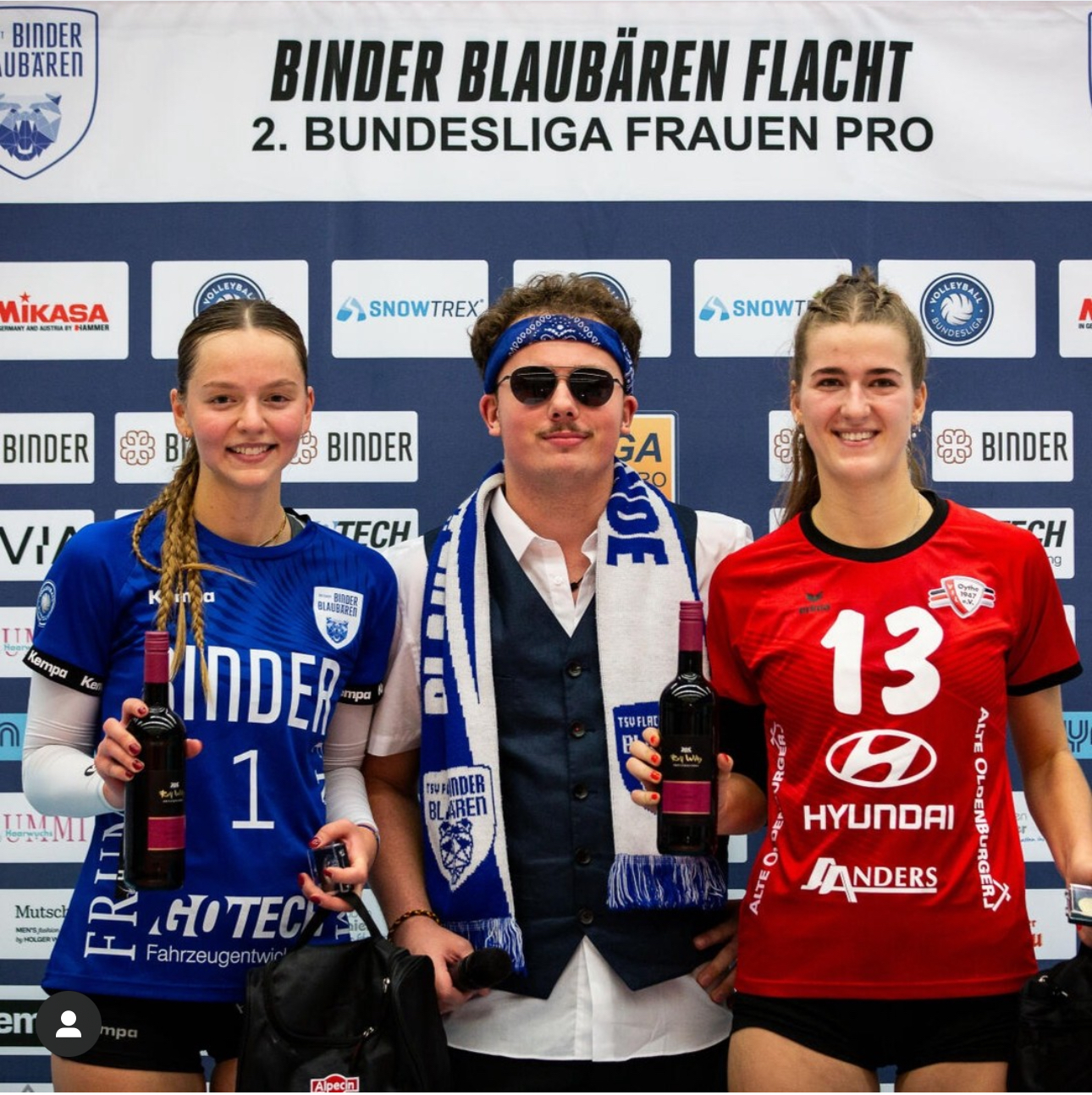 Bilder zum Spiel der Binder Blaubären TSV Flacht gegen VfL Oythe