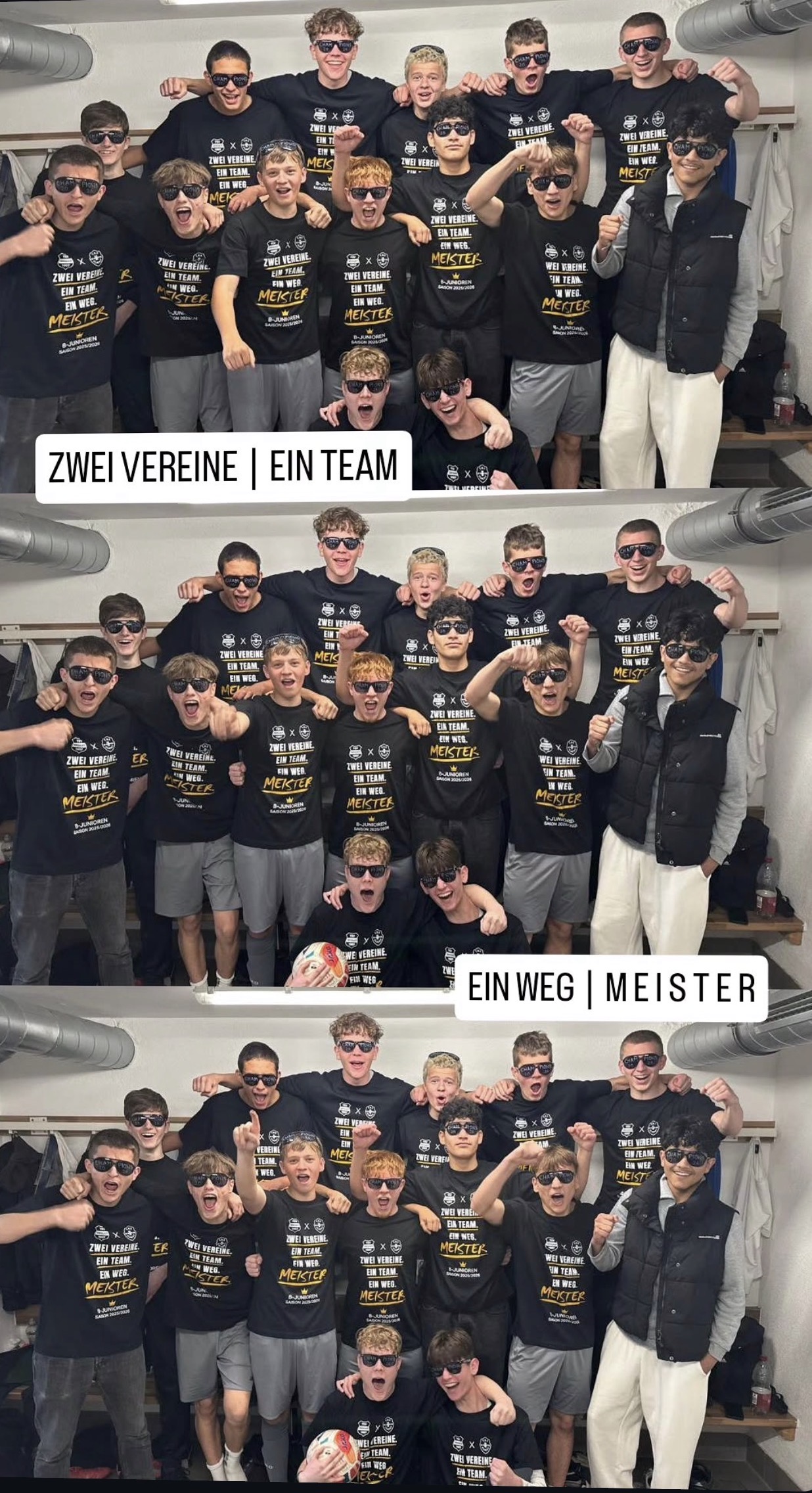 SGM TSV Weissach/Flacht B-Junioren: Meister 2025/26 - Herzlichen Glückwunsch