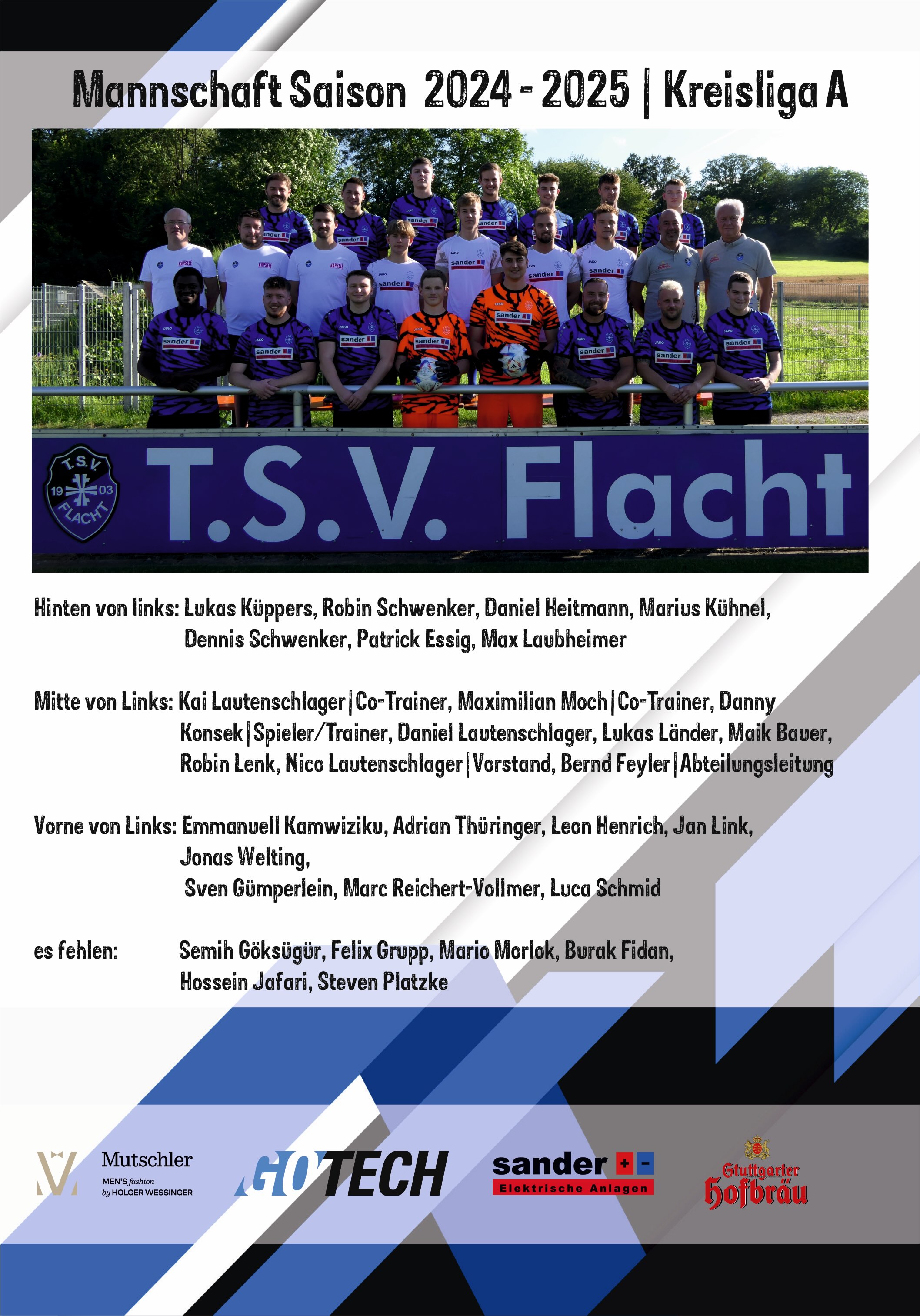 Herren Saison 2024 / 2025