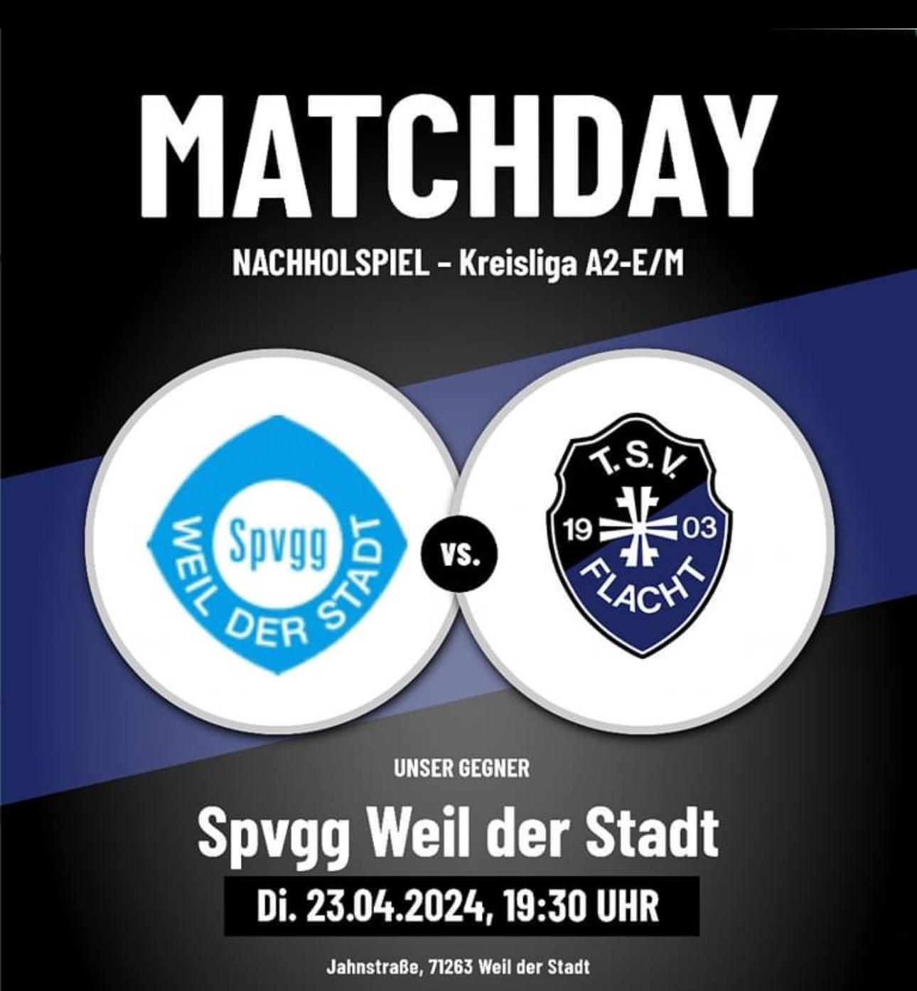 Nachholspiel in Weil der Stadt