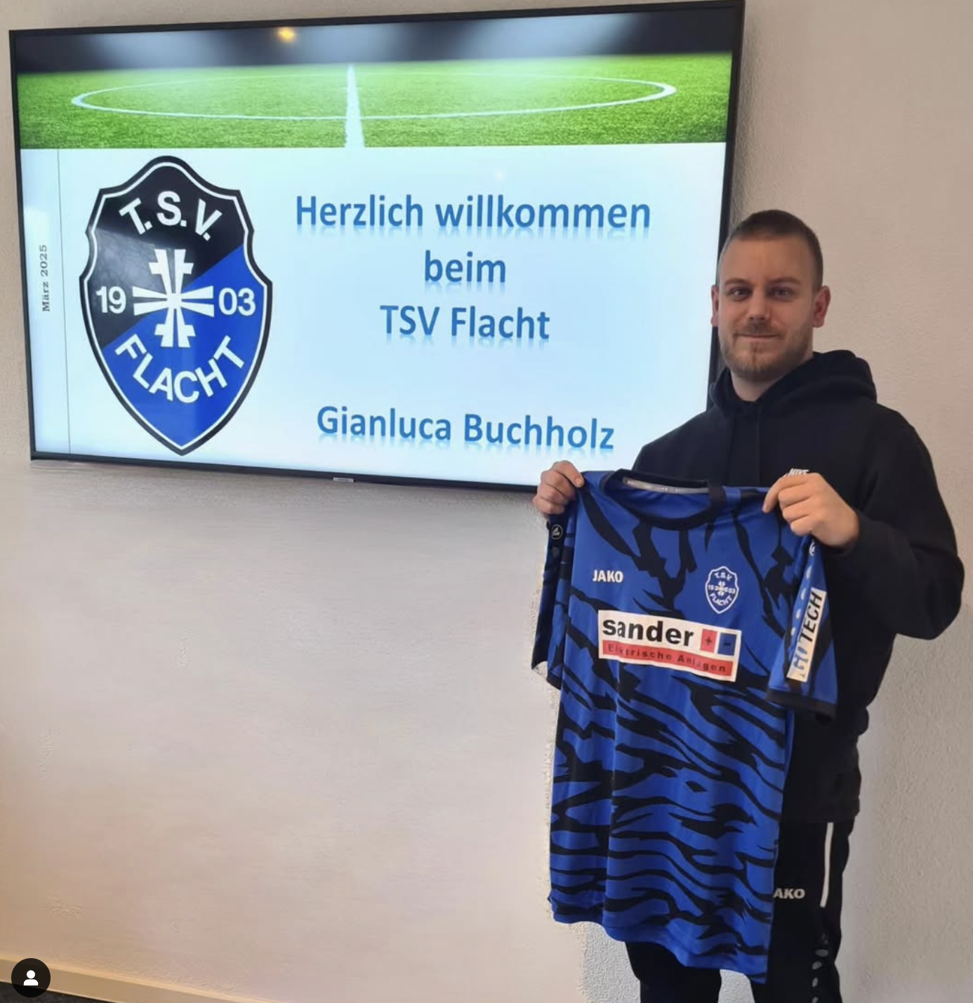 Neuzugang für die Saison 2025/2026: Gianluca Buchholz