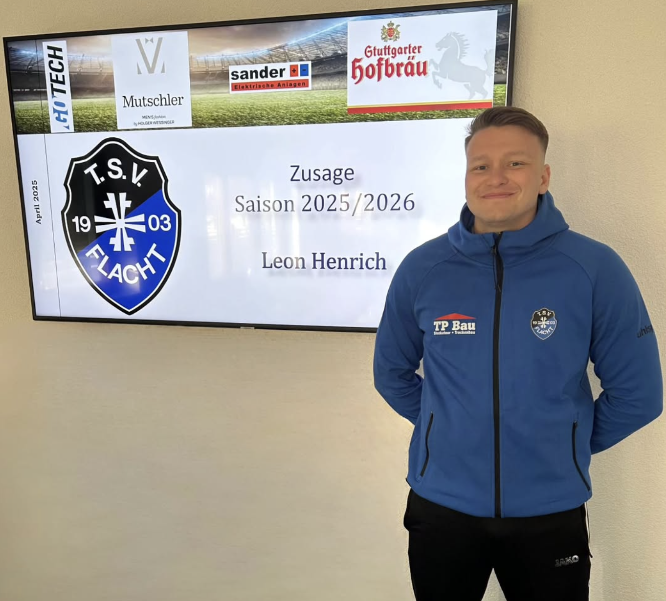 Kaderneuigkeiten für die Saison 2025/2026: Leon Henrich