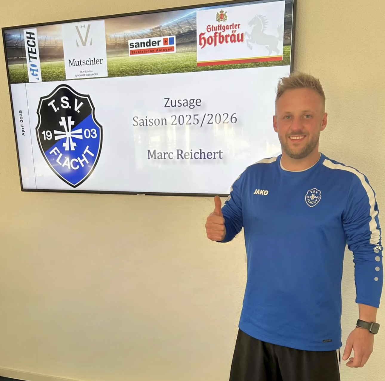 Kaderneuigkeiten zur Saison 2025/2026: Marc Reichert 