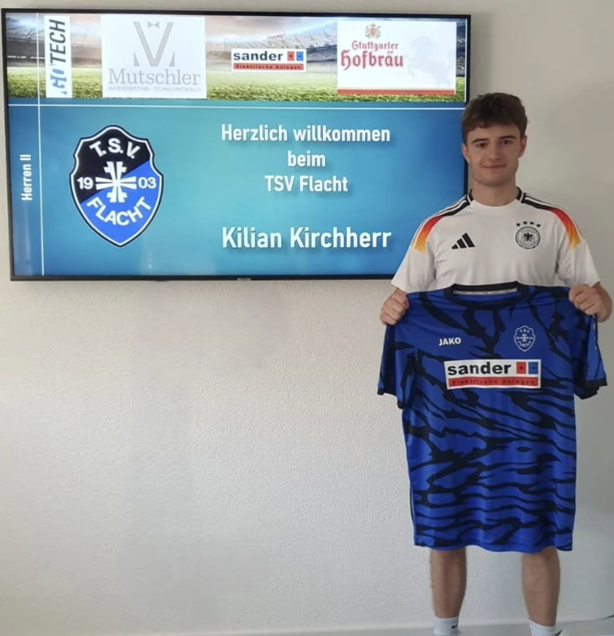 Kilian Kirchherr schließt sich unserem TSV an und verstärkt die 2. Mannschaft.