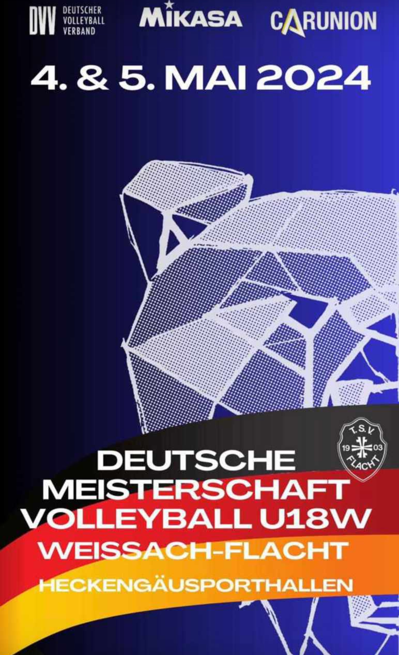 Deutsche Meisterschaften U18 Volleyball beim TSV Flacht