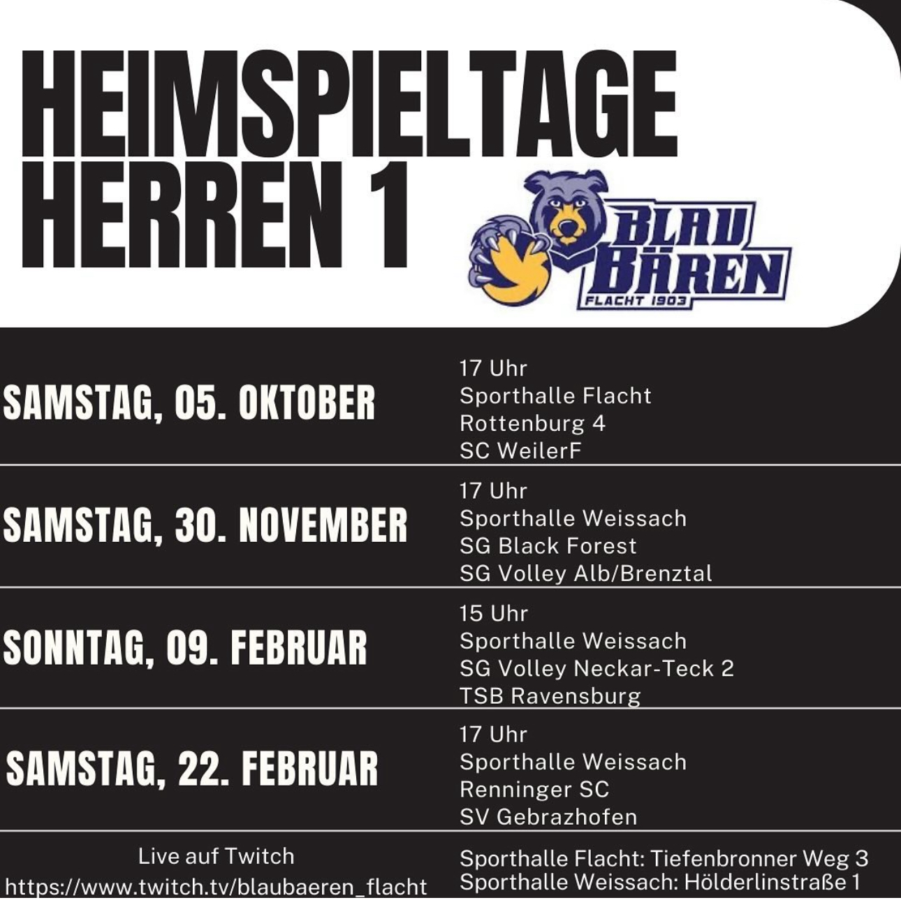 Heimspiel der Herren I