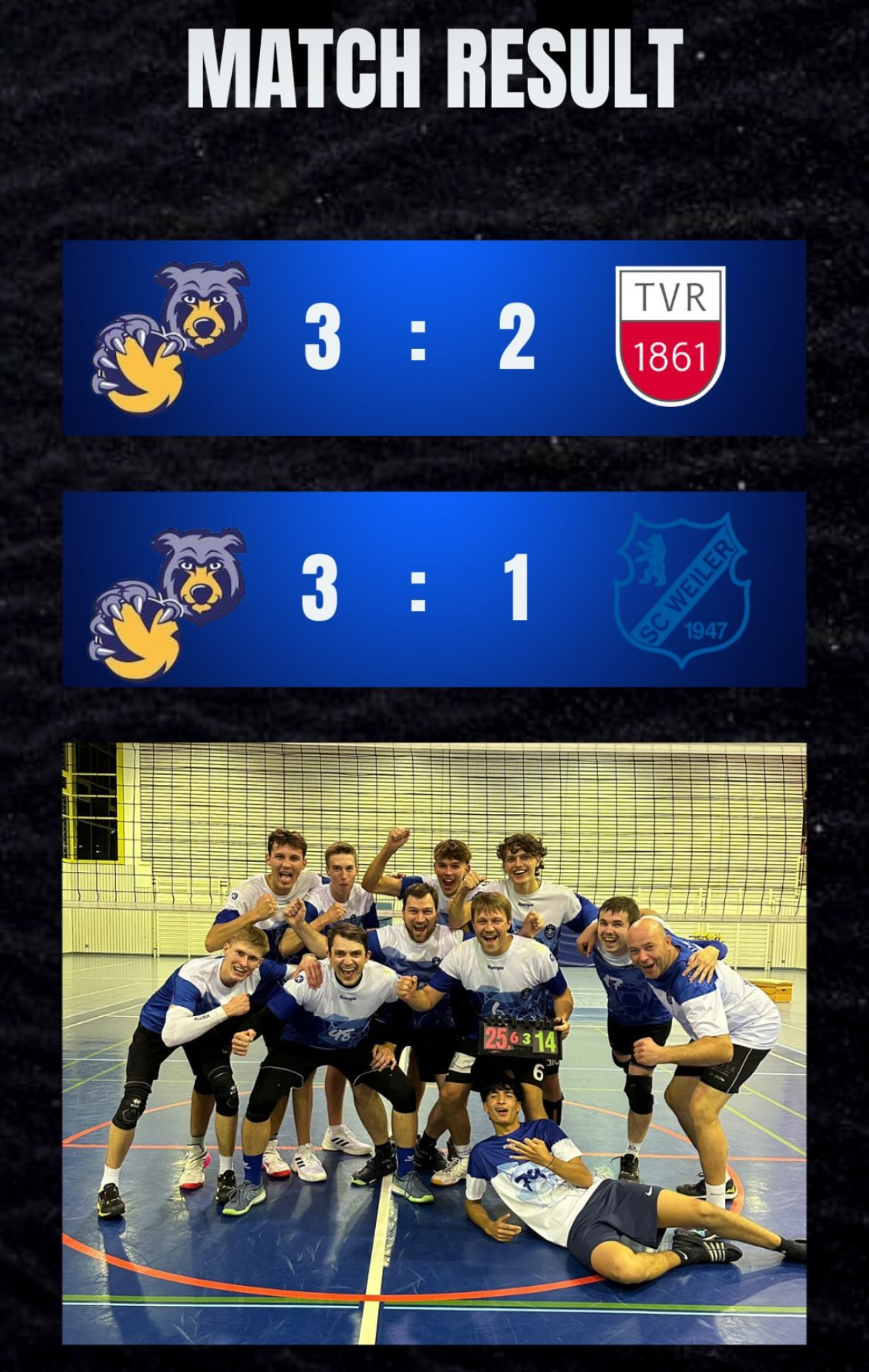 Match Result Herren I vom 06.10.2024