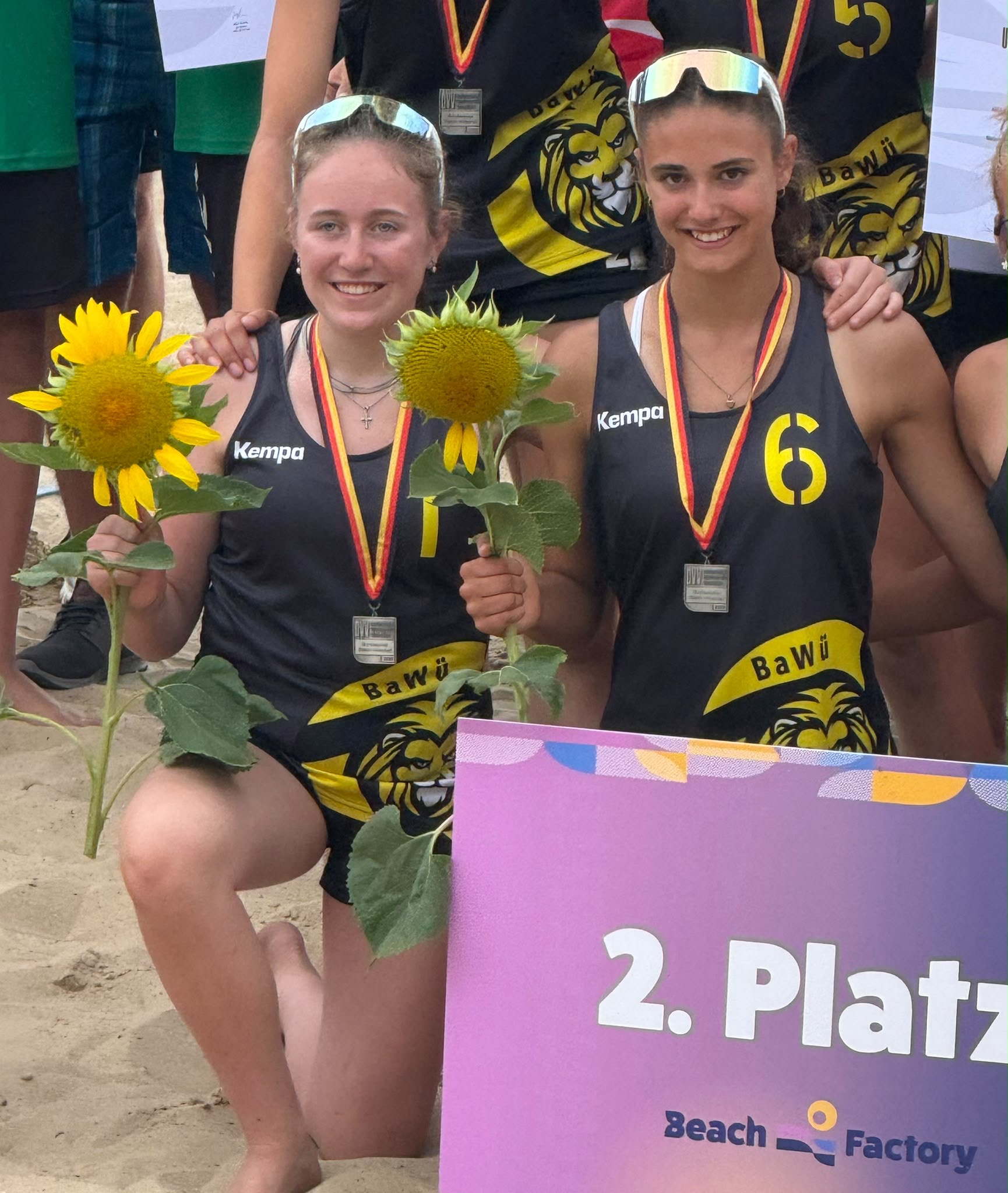 Sensationeller 2. Platz beim U15 Beach-Bundespokal!