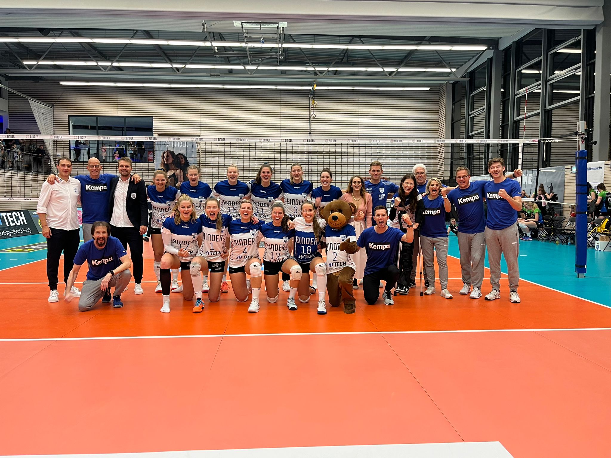 SPIELBERICHT Binder Blaubären Flacht vs. Skurios Volleys Borken