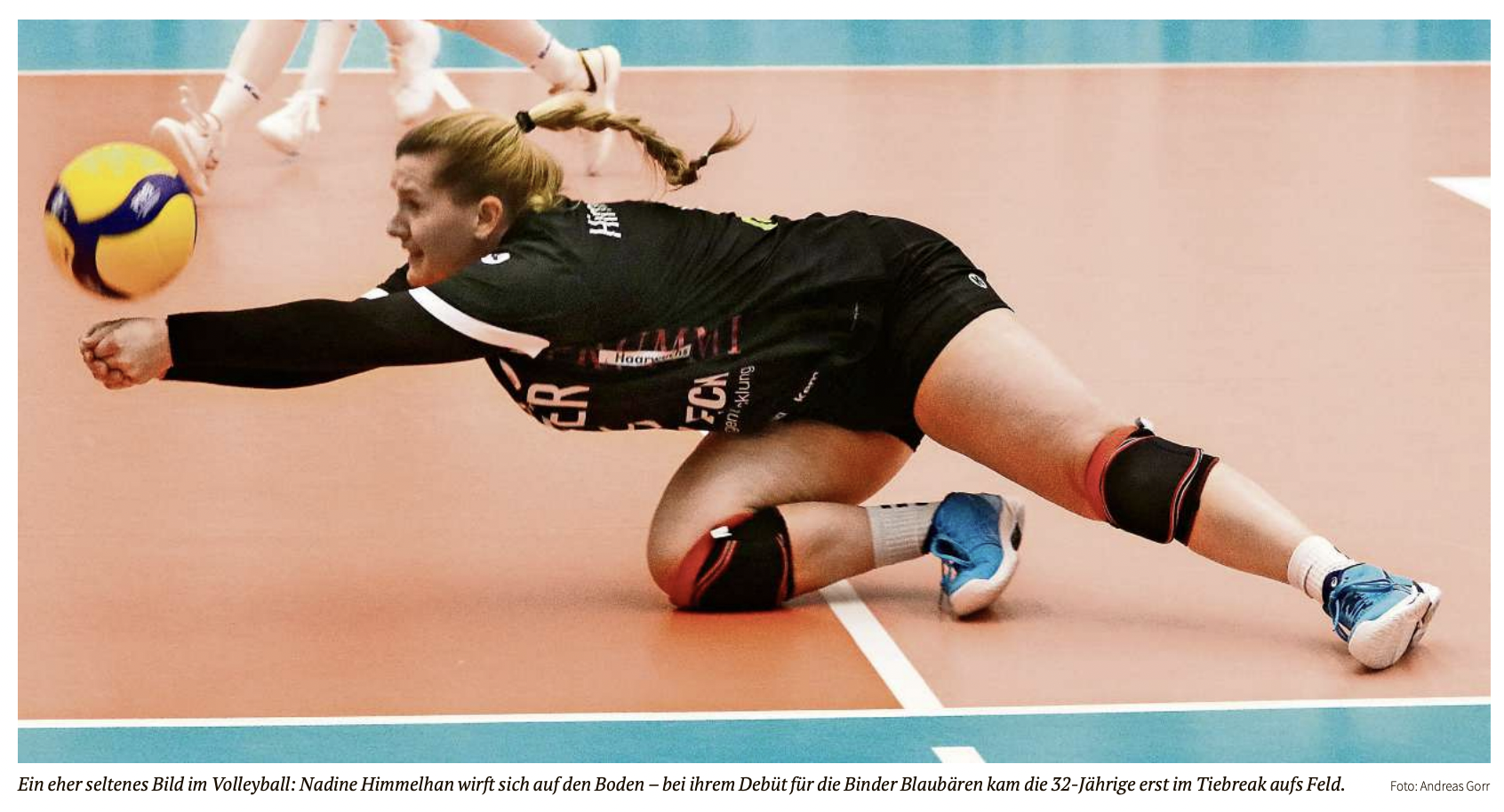 Nadine Himmelhan haut nichts mehr um