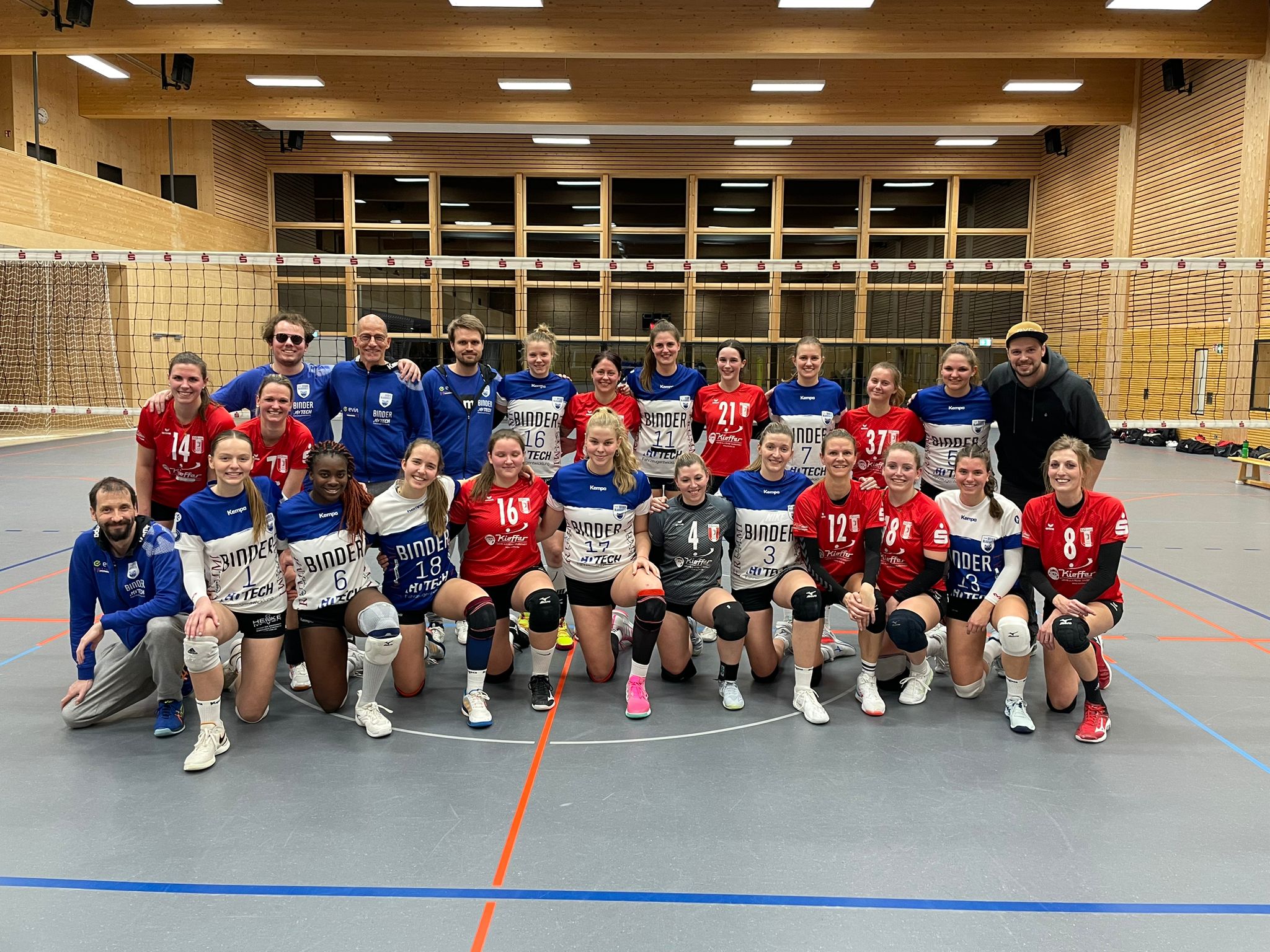 Pokalspiel gegen SG Volley Alb / Brenztal am 24.01.2024