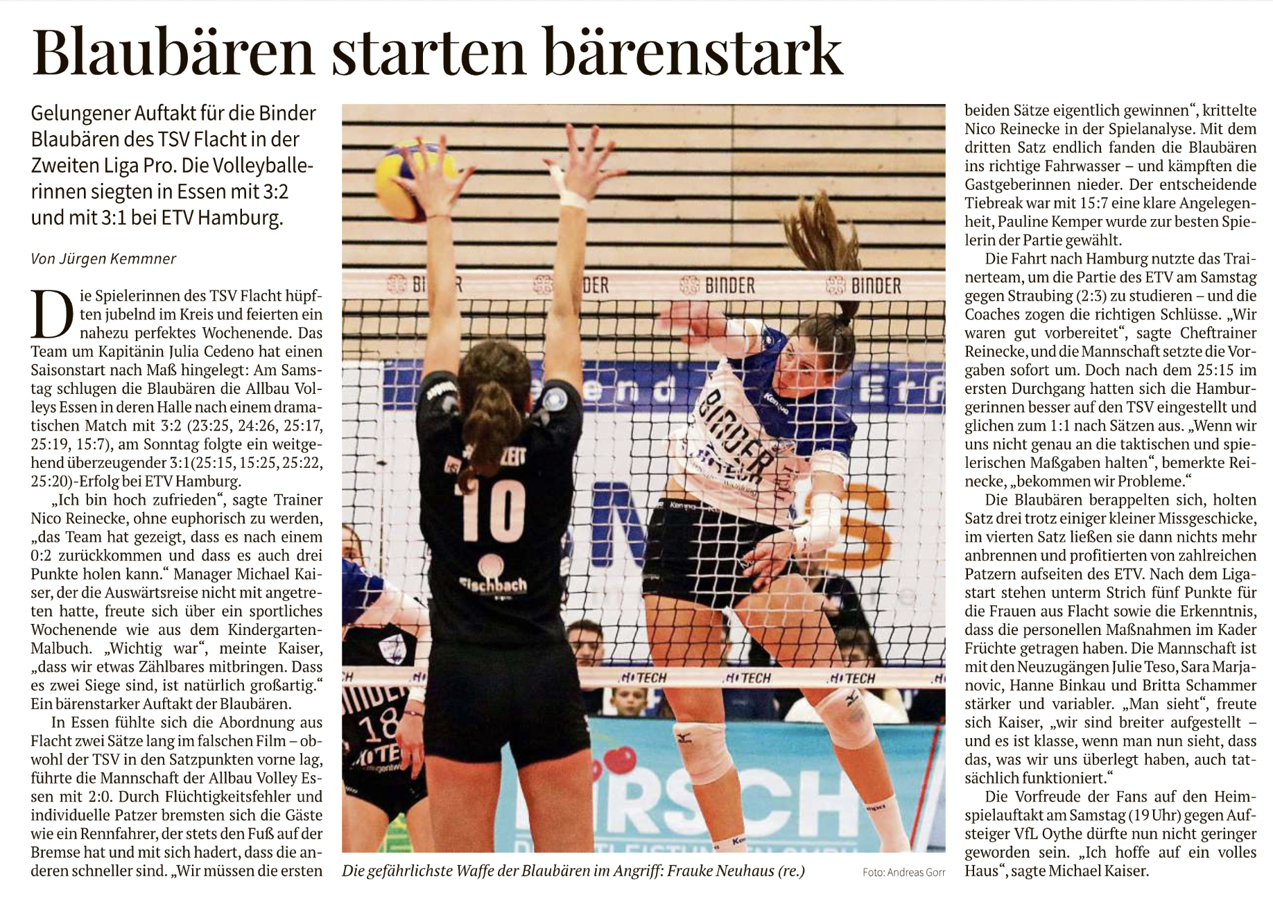 Leonberger Kreiszeitung vom 23.09.2024