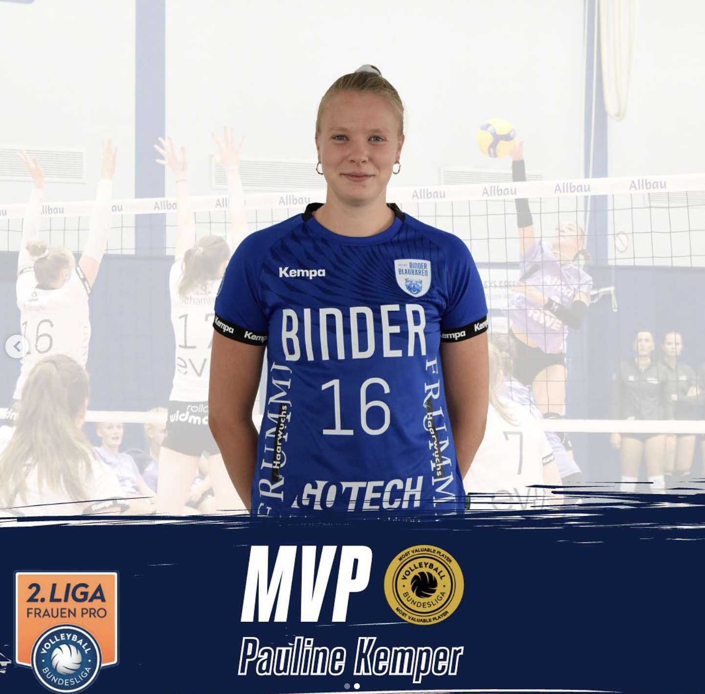 Allbau Volleys Essen vs Binder Blaubären TSV Flacht