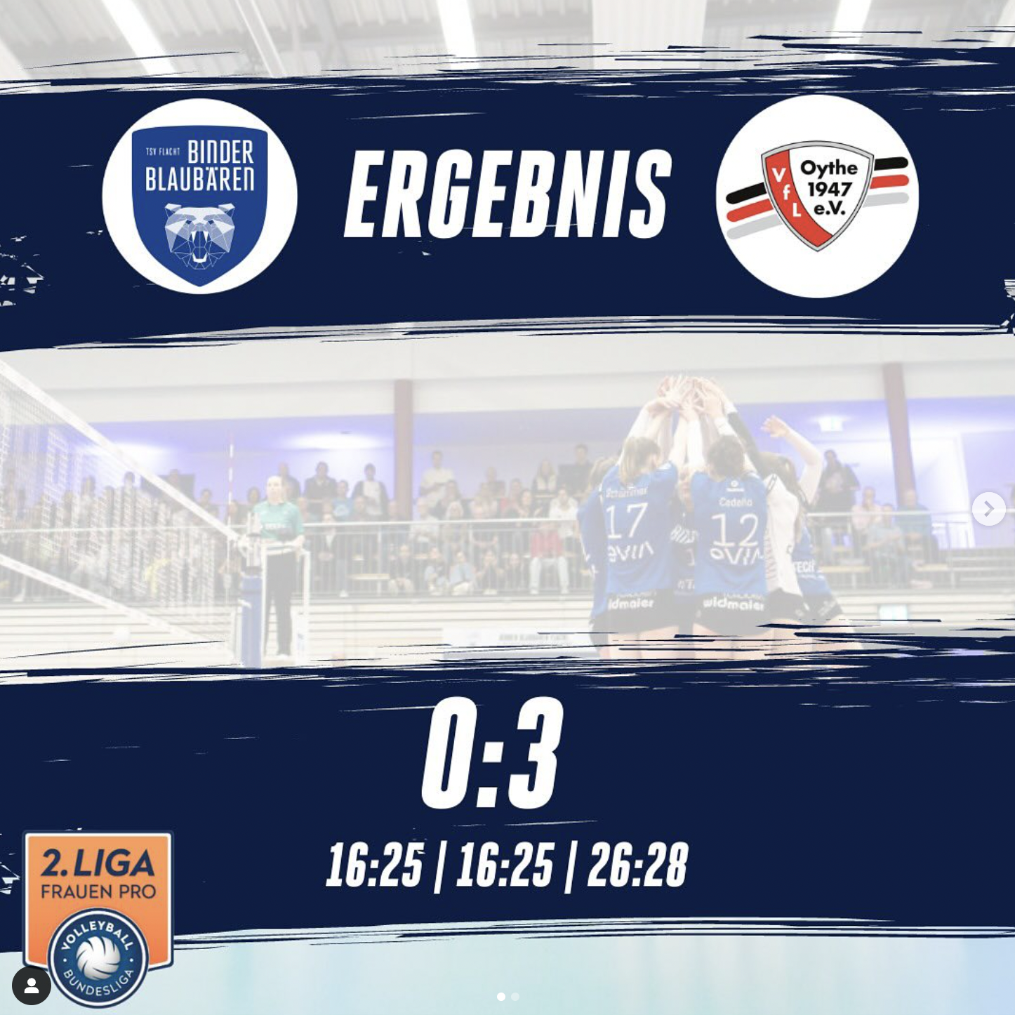 Binder Blaubären TSV Flacht vs VfL Oythe 