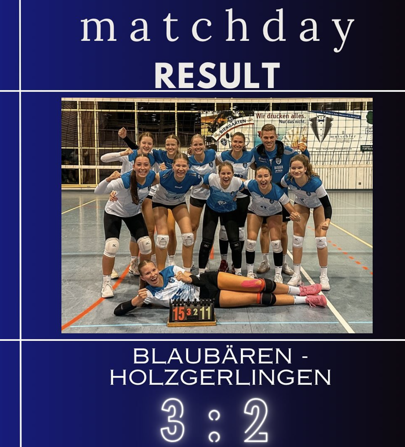 Blaubären Damen 2 | 1. Runde des VLW-Pokals
