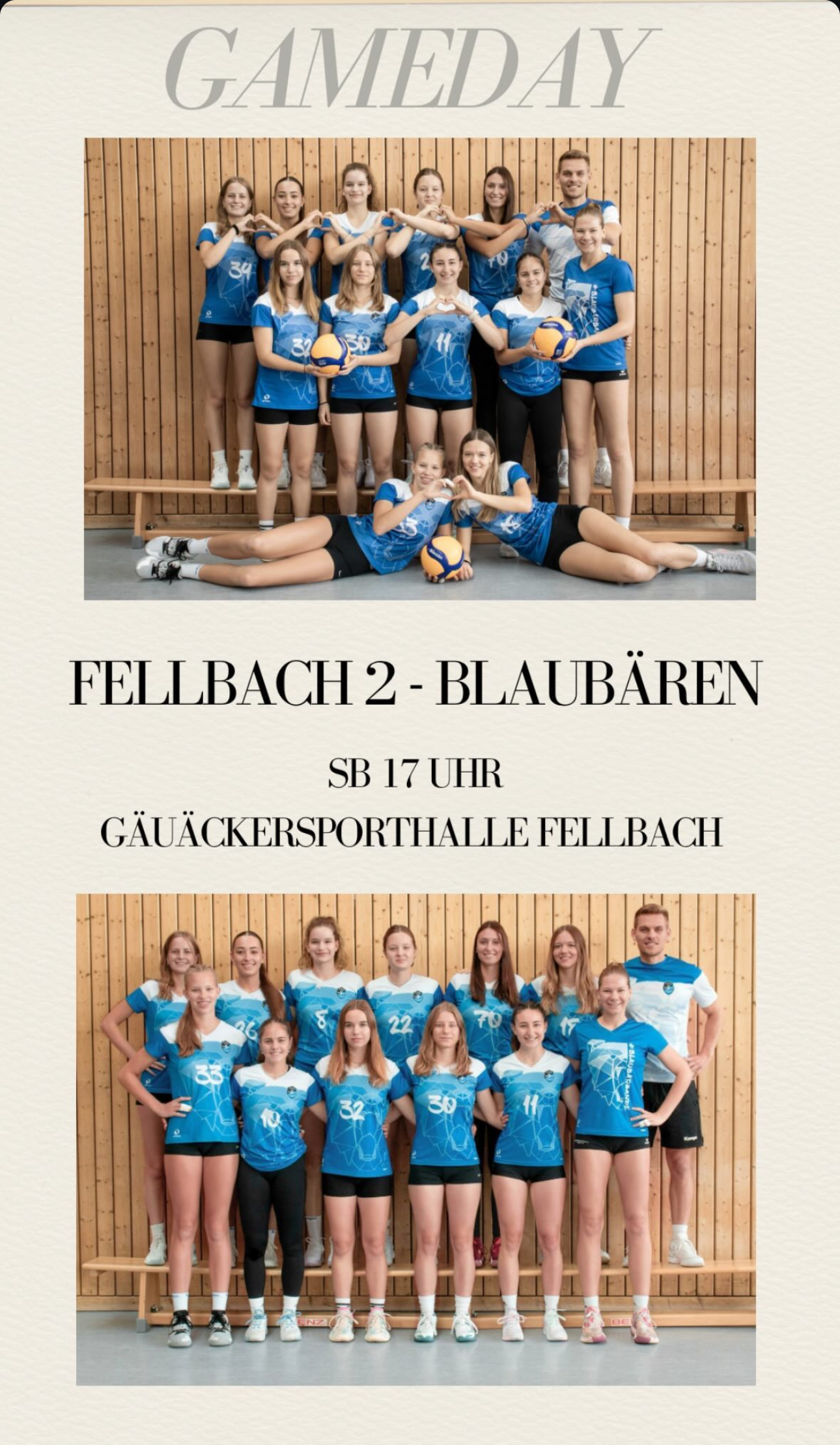 Gamday - Blaubären Damen 2