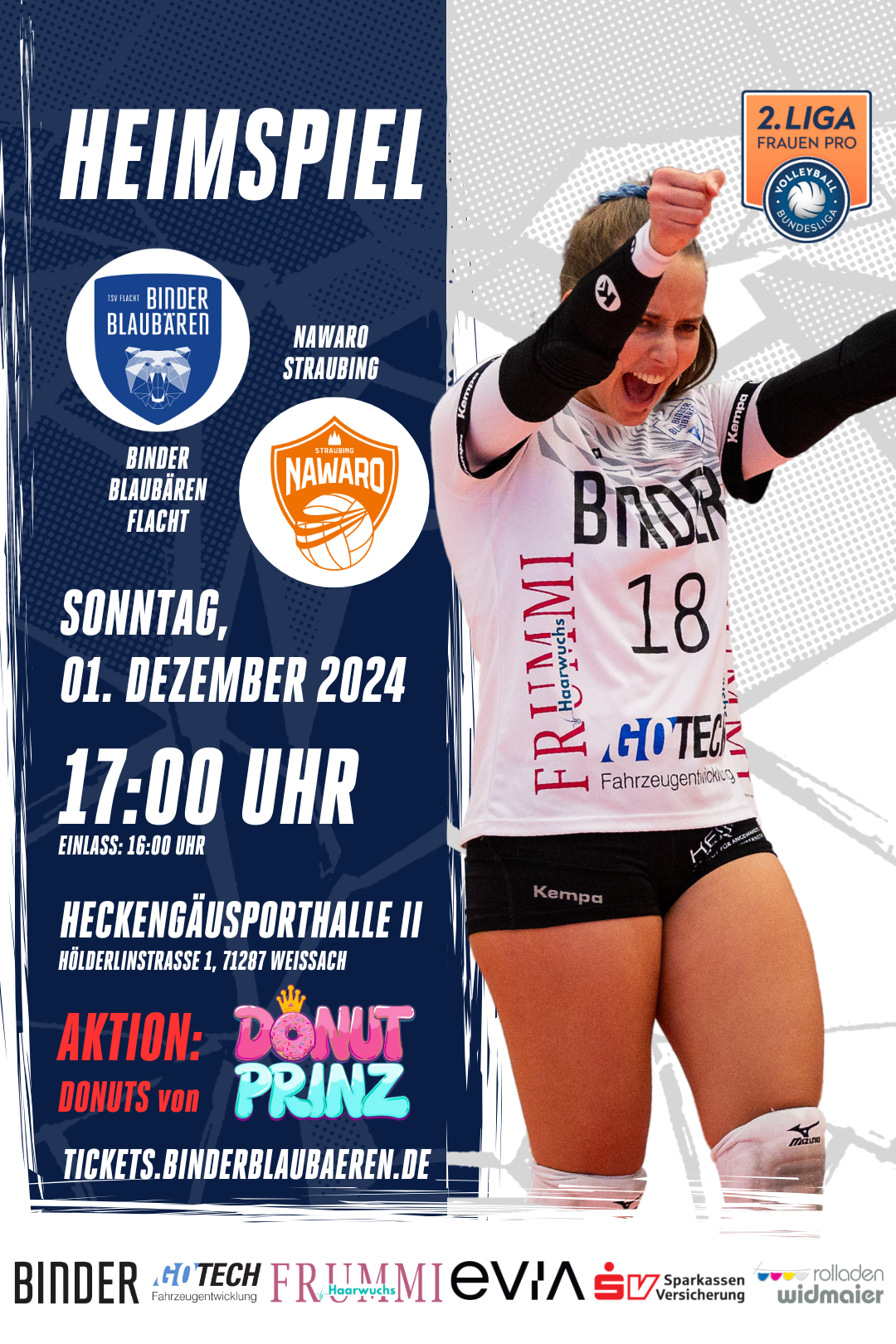 +++ HEIMSPIEL gegen NawaRo Straubing+++