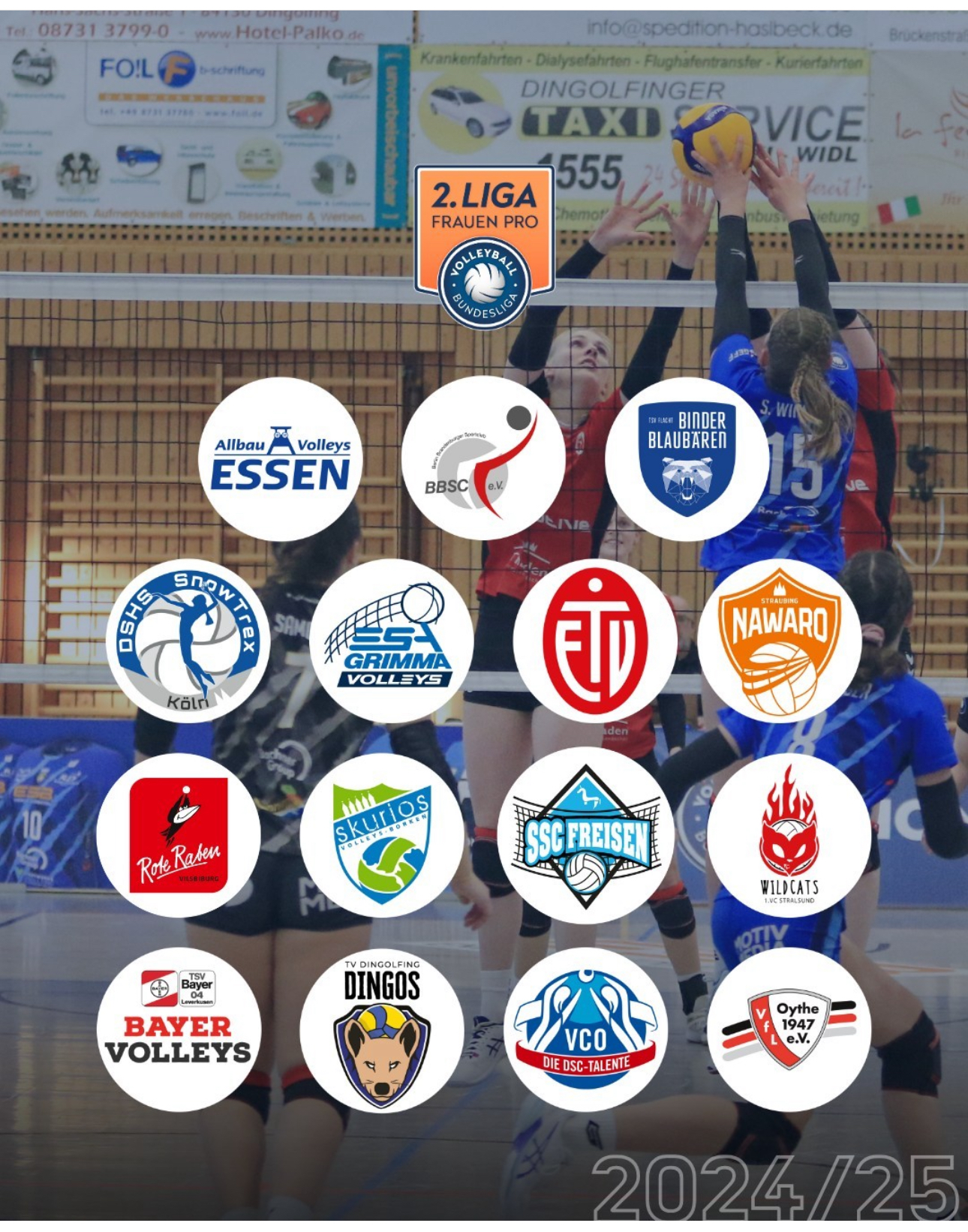 2. Bundesliga Pro: Staffeleinteilungen für die Saison 2024/25 stehen fest