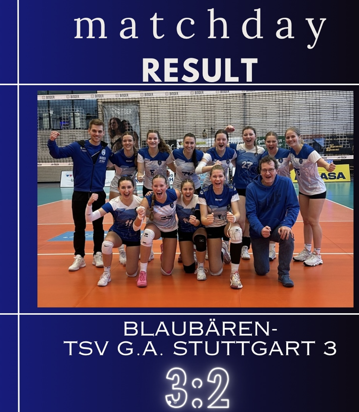 Blaubären TSV Flacht: Damen II - TWO BIG WINS 