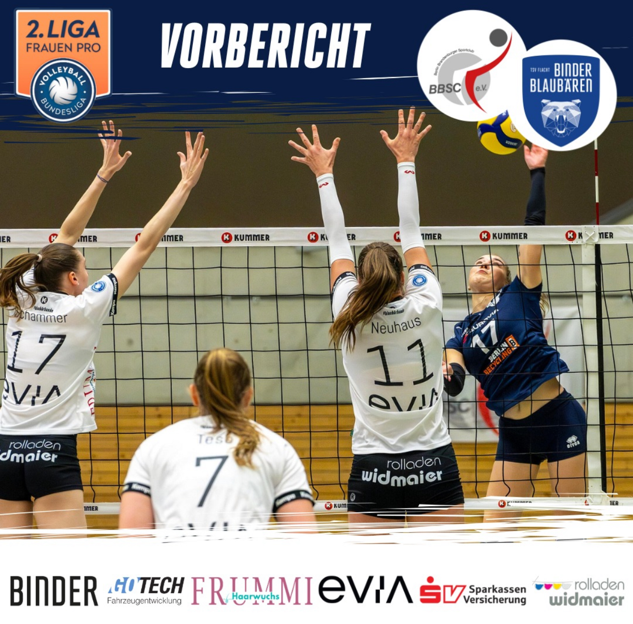 Vorbericht zum Heimspiel unserer Binder Blaubären TSV Flacht Berlin