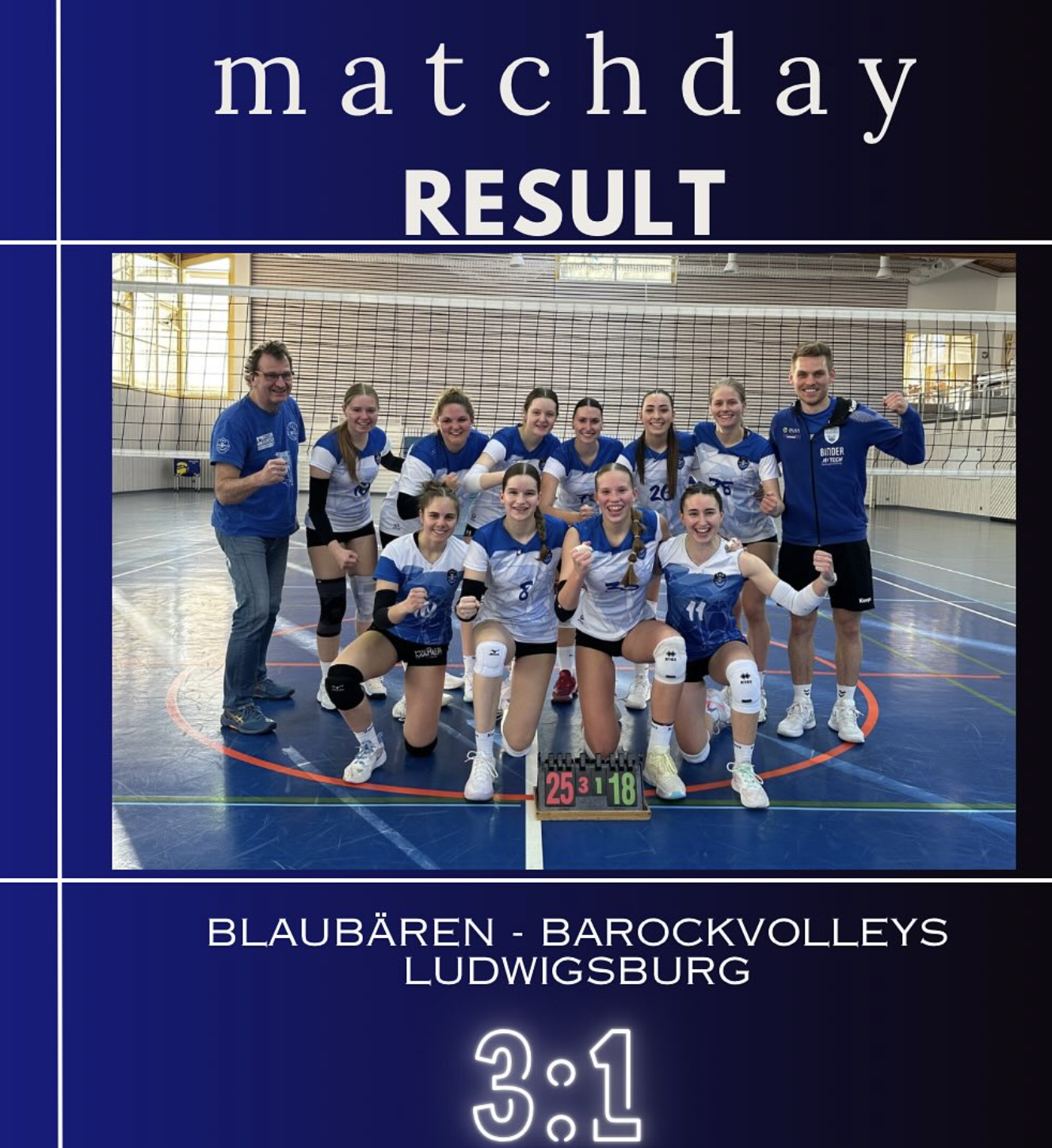 Blaubären TSV Flacht: Heimspieltag Damen 2 Recap Teil 1✨