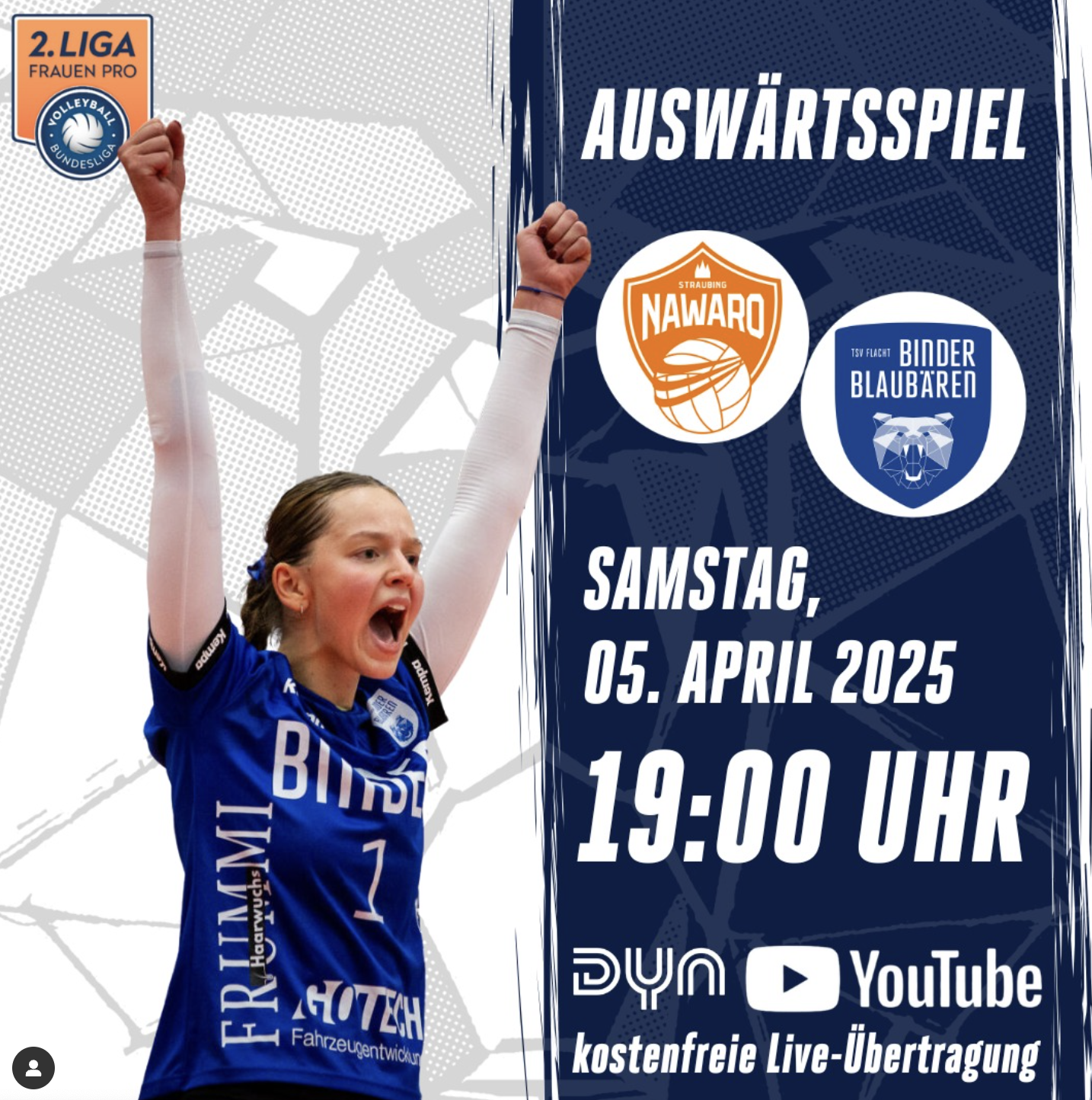 2. Bundesliga Pro: Binder Blaubären TSV Flacht wollen positive Bilanz gegen Straubing ausbauen