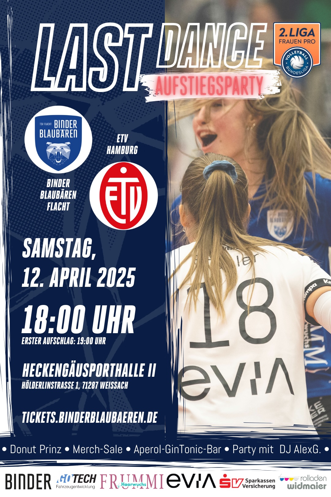 Binder Blaubären TSV Flacht: Last Dance - Aufstiegsparty!