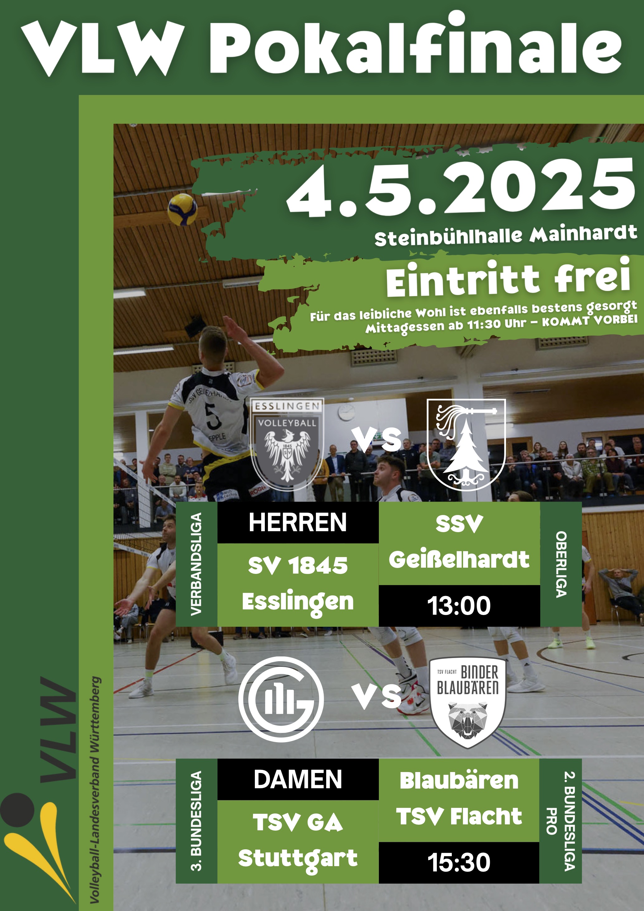 Die Binder Blaubären stehen im VLW Pokalfinale!