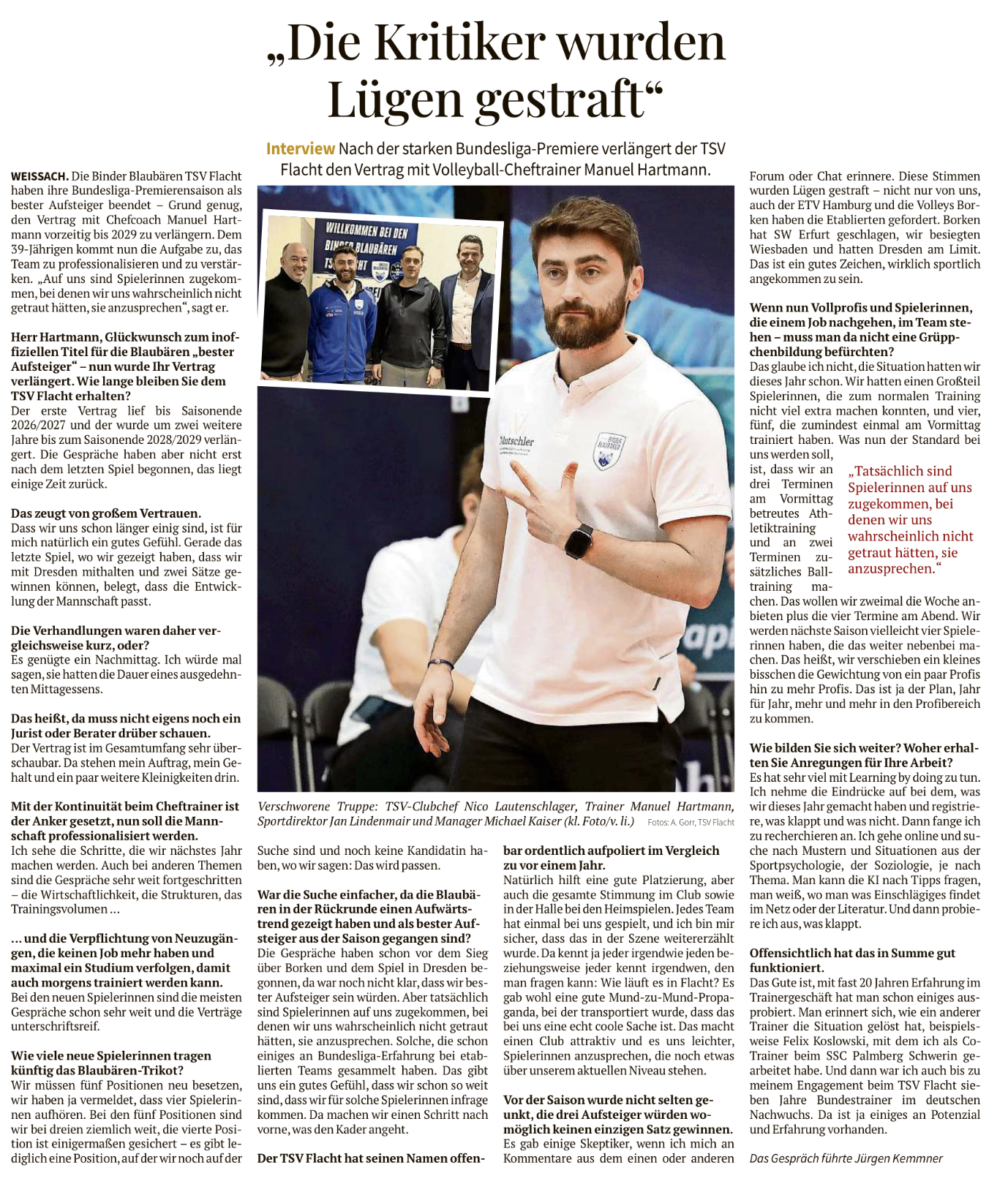 Bericht der Leonberger Kreiszeitung vom 19.03.2026