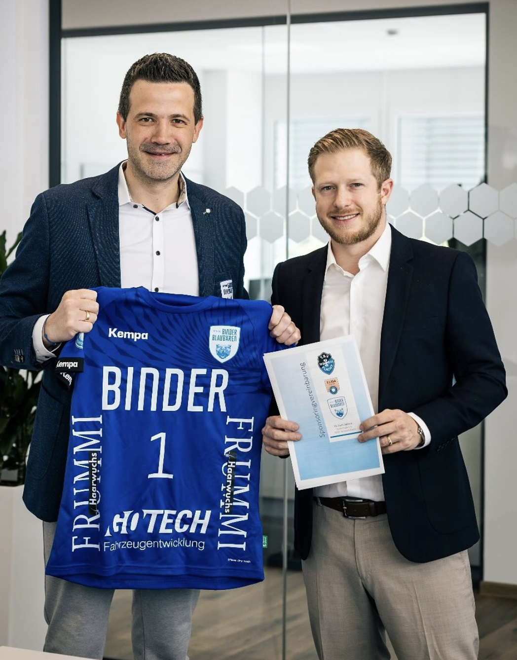 Binder Blaubären TSV Flacht: Sponsoren News