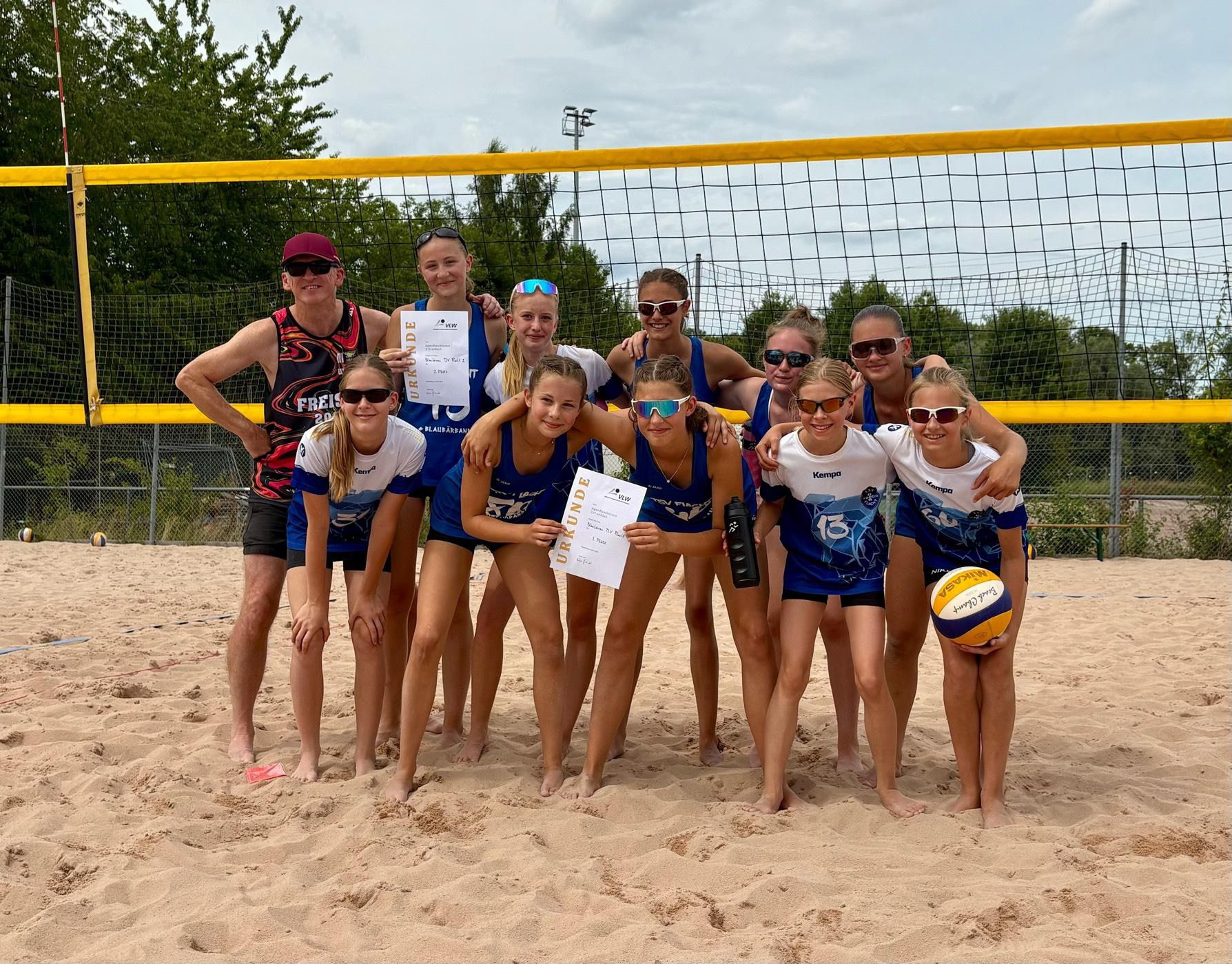 Blaubären TSV Flacht: Sieg beim U15 Beachturnier in Sindelfingen