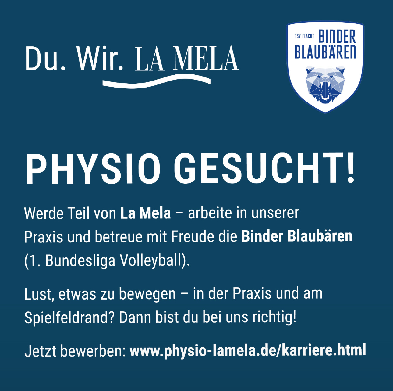 Physio gesucht!