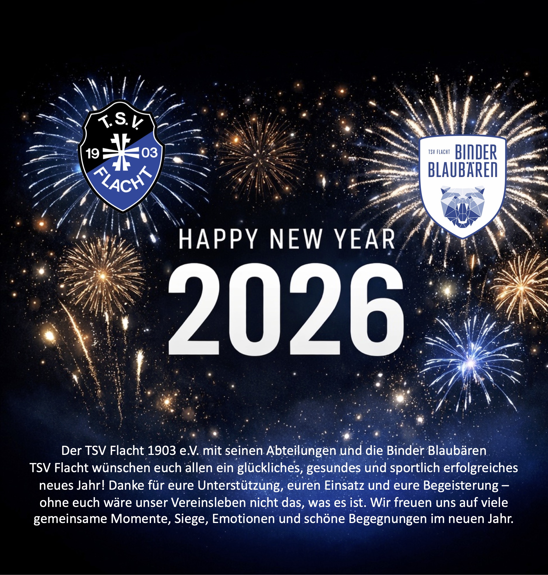 Frohes und gesundes neues Jahr 2026