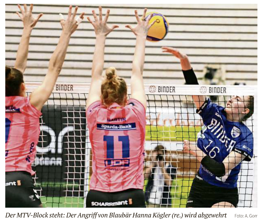 Satz drei der Blaubären ärgert Trainer Hartmann