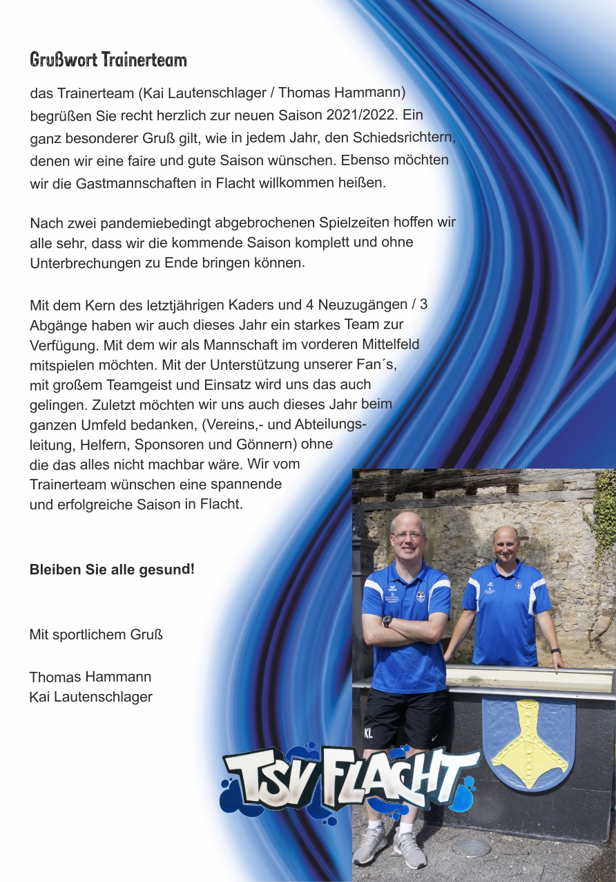 5.TSV.Aktuell.2021.2022.Grußwort.Trainer